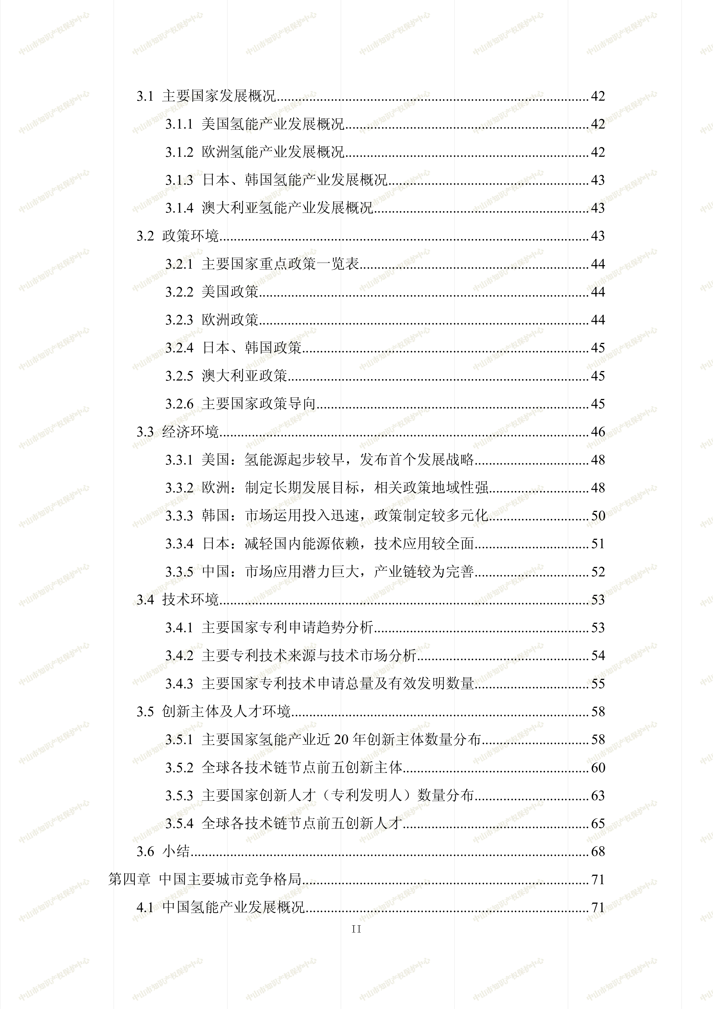 中山市知识产权保护中心2024中山市氢能产业专利导航分析报告174页